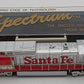 Spectrum 86058 N Scale Santa Fe GE Dash 8-40CW Diesel Locomotive #802-DC LN/Box