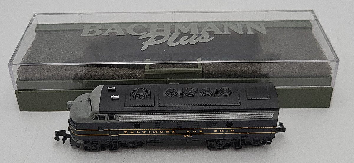 Bachmann 11262 N Baltimore & Ohio EMD F7A Diesel Locomotive #251 LN/Box