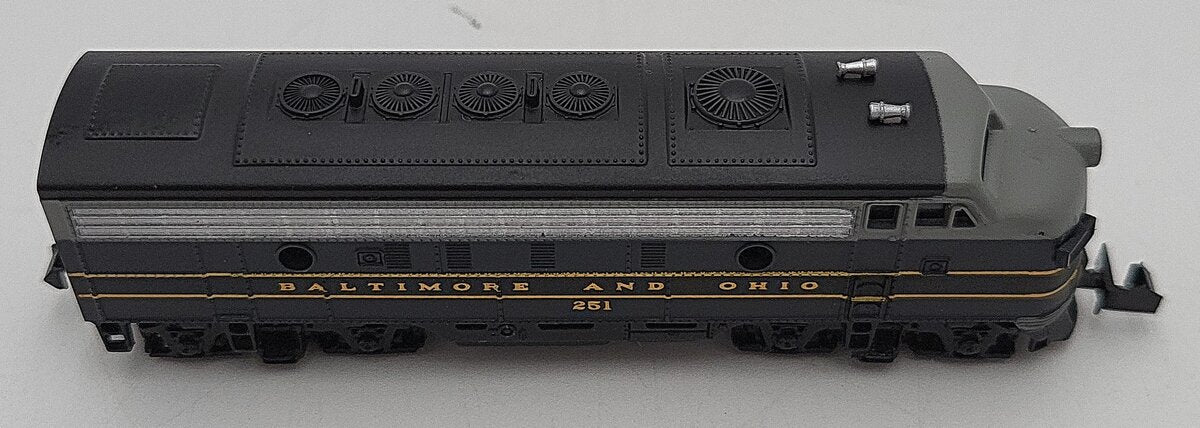 Bachmann 11262 N Baltimore & Ohio EMD F7A Diesel Locomotive #251 LN/Box