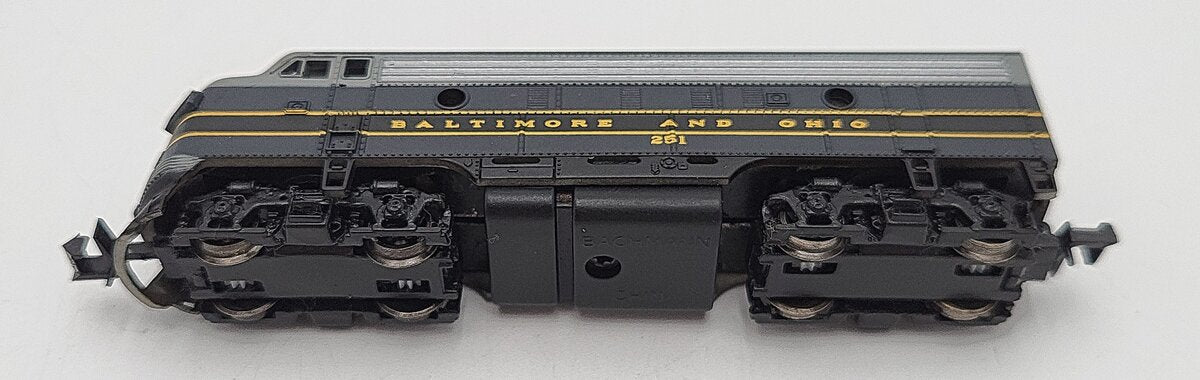 Bachmann 11262 N Baltimore & Ohio EMD F7A Diesel Locomotive #251 LN/Box