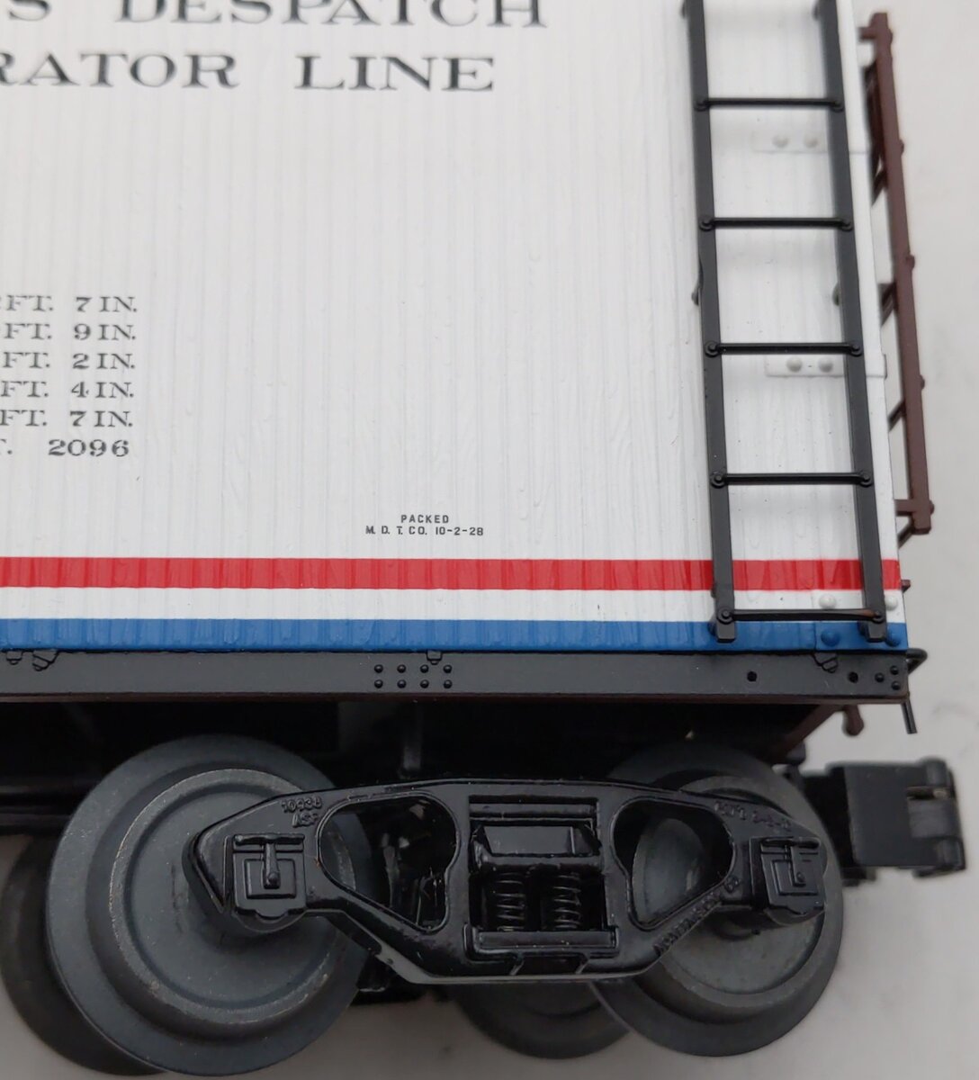 Atlas 8153-2 O Gauge MDT 40' Billboard Reefer #3188 [3-Rail] EX
