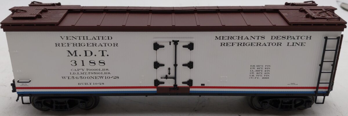 Atlas 8153-2 O Gauge MDT 40' Billboard Reefer #3188 [3-Rail] EX