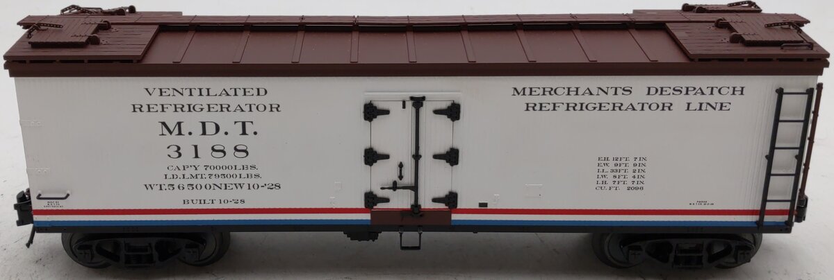 Atlas 8153-2 O Gauge MDT 40' Billboard Reefer #3188 [3-Rail] EX