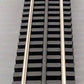 Gargraves 101S-37 O 3 Rail Phantom Tinplate 37" Plastic Tie Straight Track (5) EX