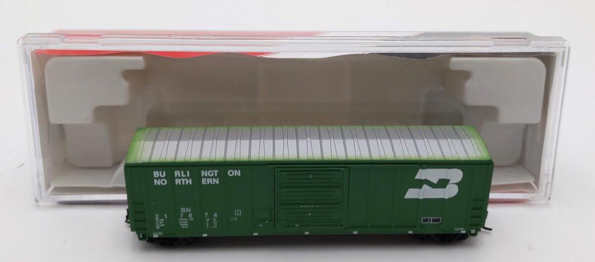InterMountain 67504-04 N Scale Burlington Northern Boxcar #217674 LN/Box