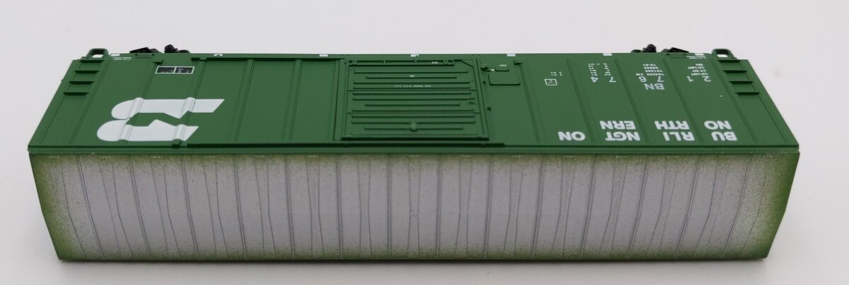 InterMountain 67504-04 N Scale Burlington Northern Boxcar #217674 LN/Box