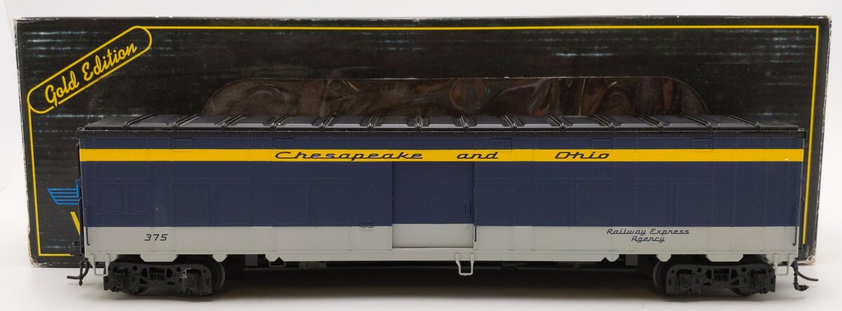 Weaver U21416SD O Scale 2-Rail Chesapeake & Ohio Express Boxcar #375 EX/Box