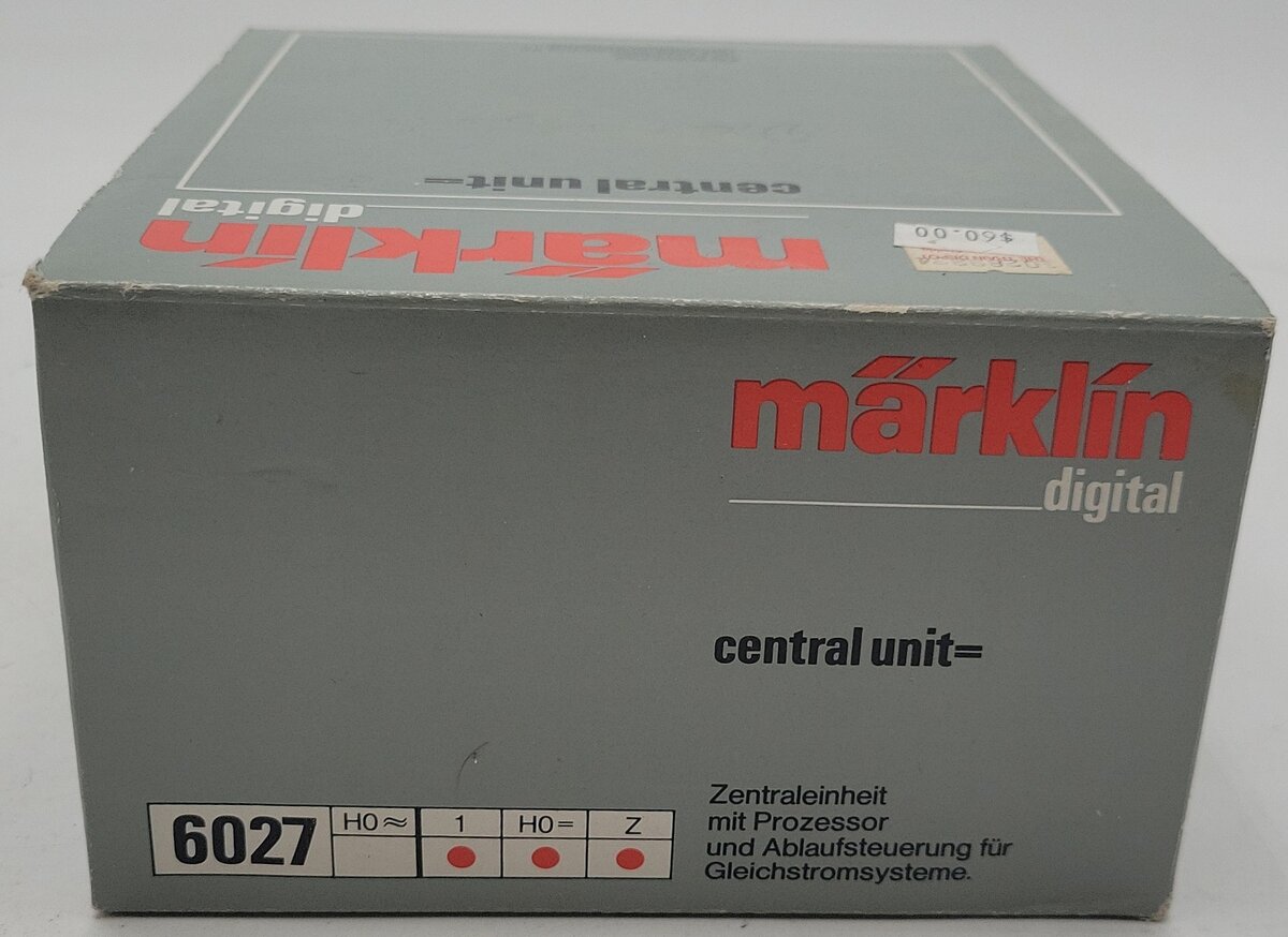 Marklin 6027 HO Scale Central Unit VG/Box