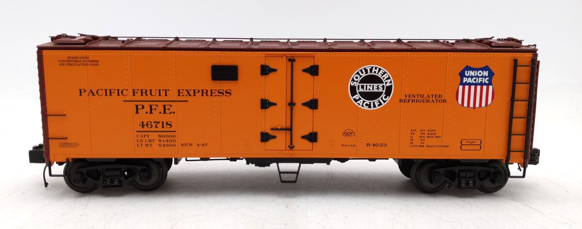 MTH 30-1583C O Modern Pacific Fruit Express Reefer Car #46718 EX