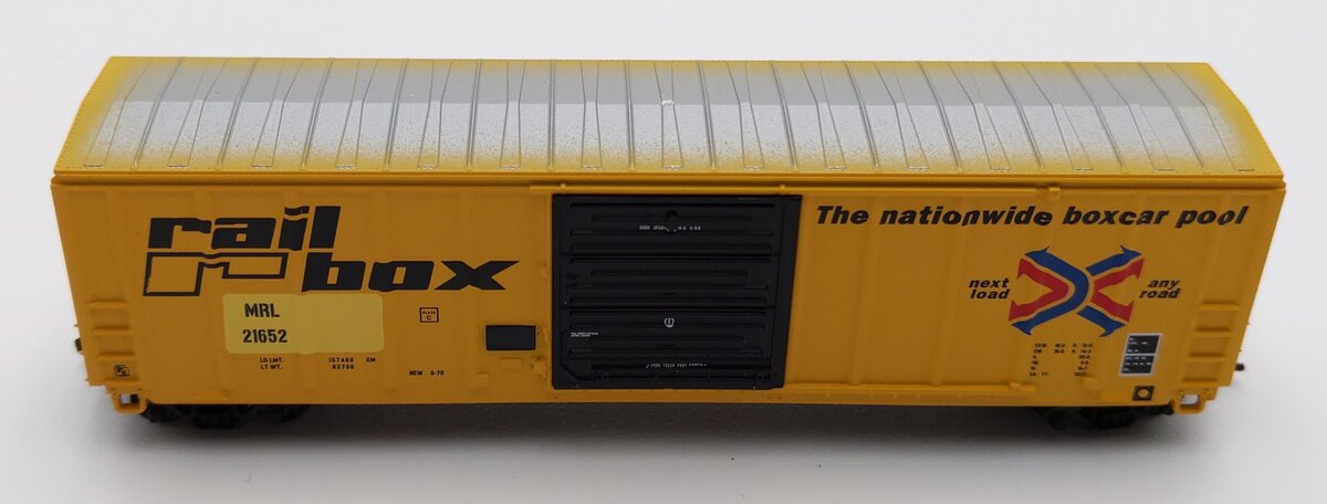 InterMountain 67518-04 N Scale Railbox Boxcar #21652 LN/Box