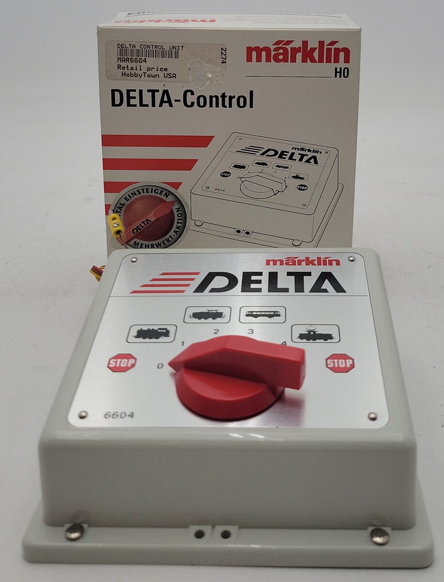 Marklin 6604 Delta Control Transformer LN/Box