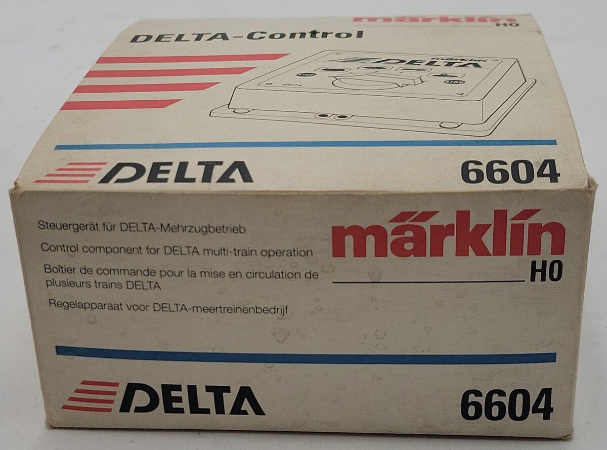 Marklin 6604 Delta Control Transformer EX/Box