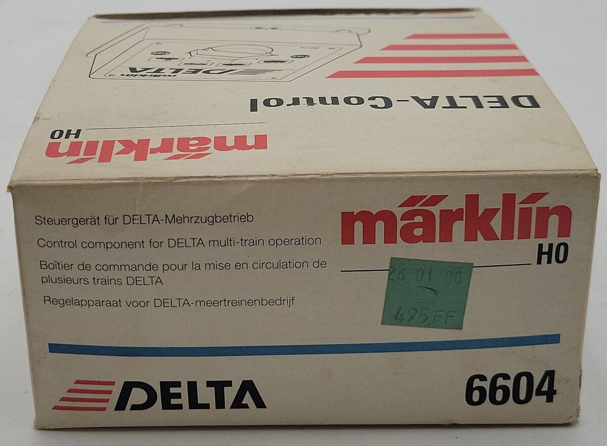 Marklin 6604 Delta Control Transformer EX/Box