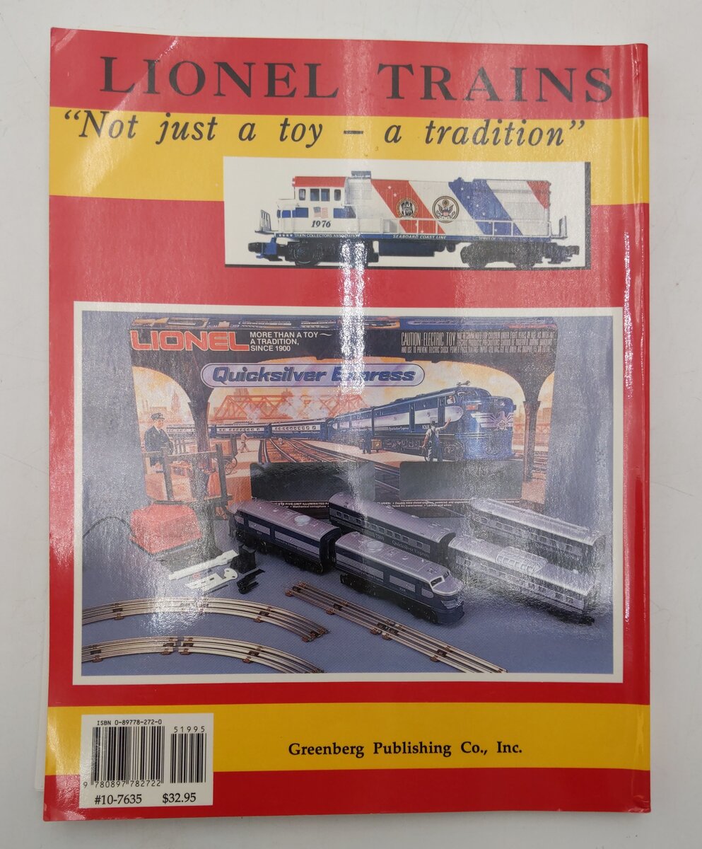 Greenberg's Guide to Lionel Trains, 1970-1991, Vol 2 Paperback Book EX