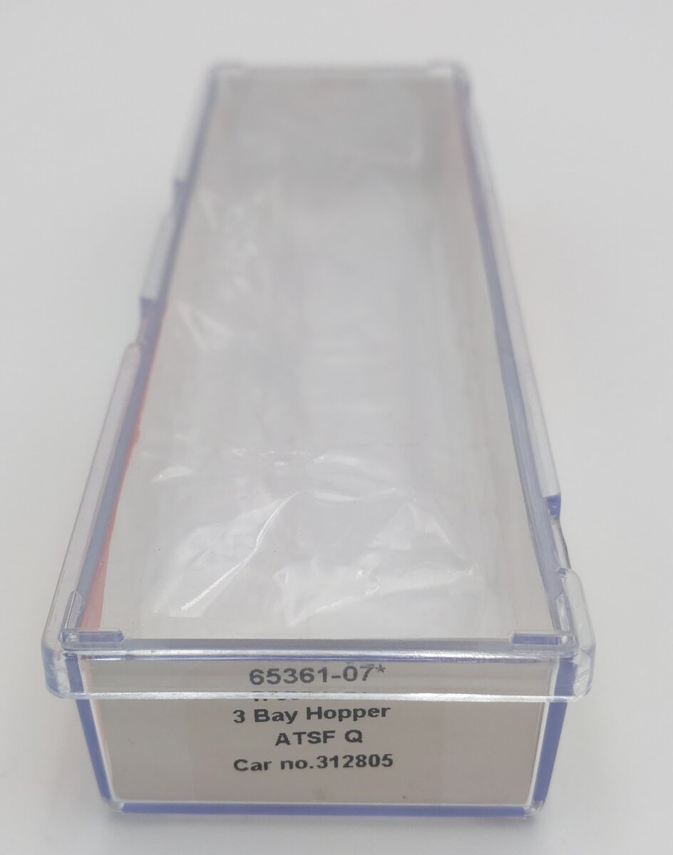 InterMountain 65361-07 N Scale ATSF 3-Bay Hopper #312805 LN/Box
