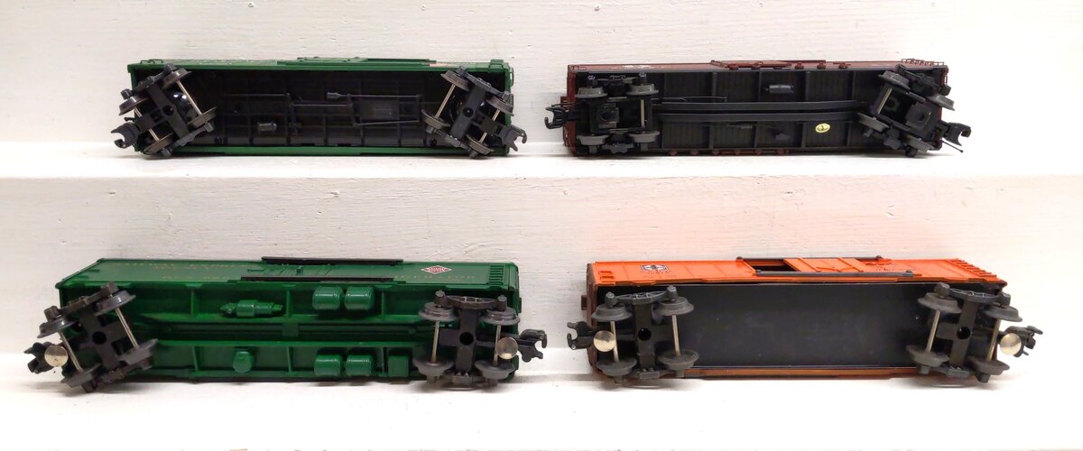 MTH & Other O Scale Assorted Freight Cars [4] VG