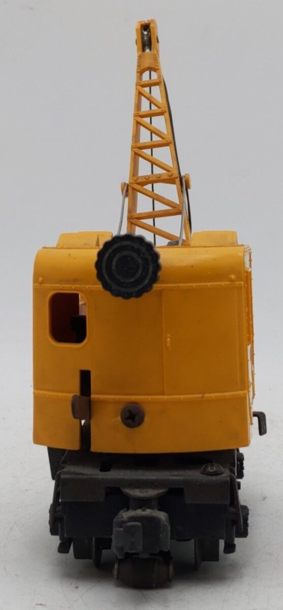 Lionel 3360 Vintage O Gauge Postwar Operating Burro Crane Car VG