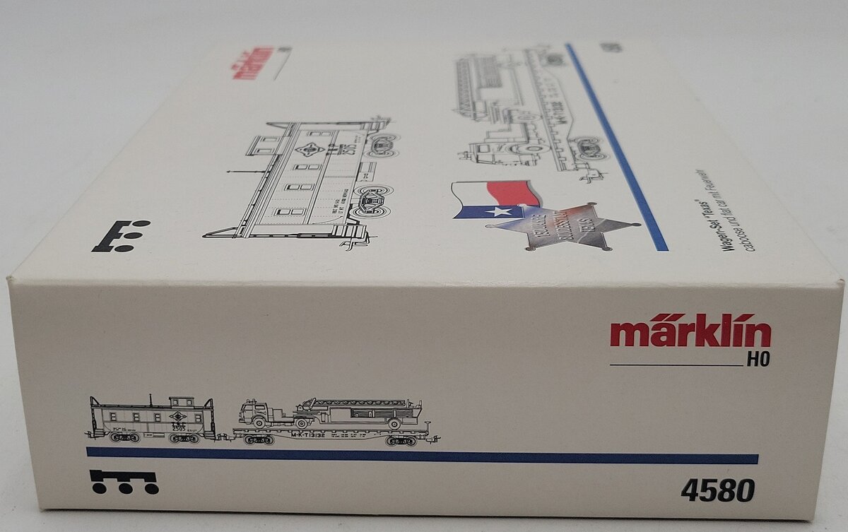 Marklin 4580 HO Texas Freight Car Set NIB