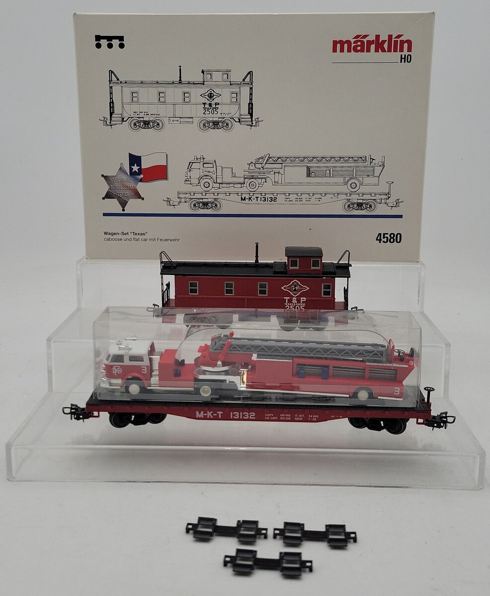 Marklin 4580 HO Texas Freight Car Set NIB