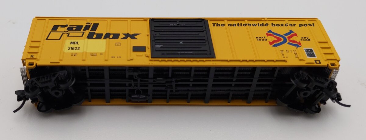 InterMountain 67518-02 N Scale Railbox MRL Patch Post Boxcar #21622 LN/Box