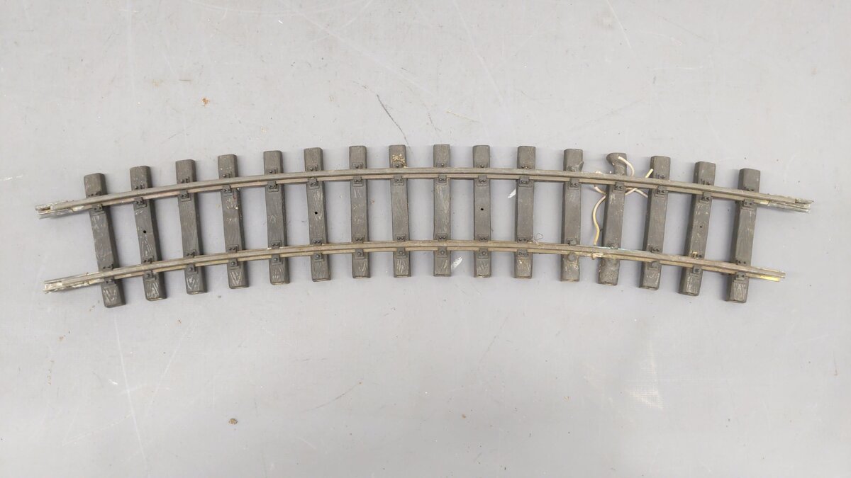 Aristo-Craft 11550 G Scale Euro Brass 6.5' Diameter Curved Tracks [21] VG