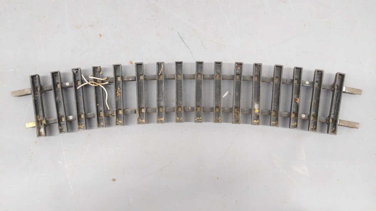 Aristo-Craft 11550 G Scale Euro Brass 6.5' Diameter Curved Tracks [21] VG