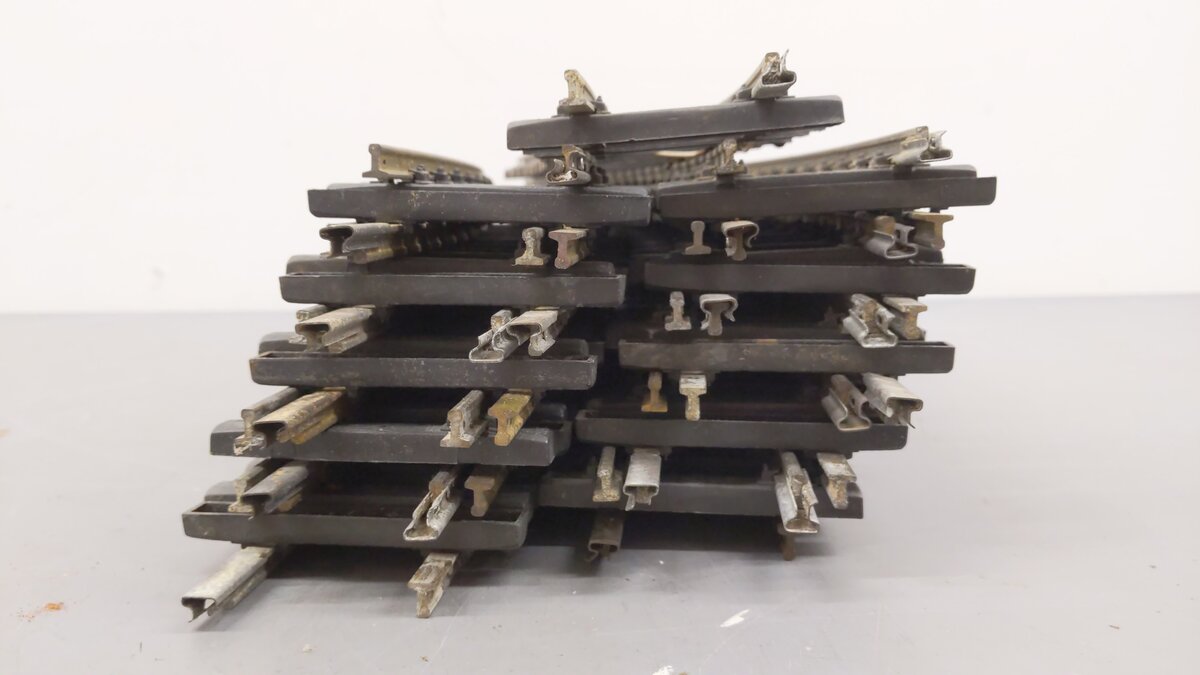Aristo-Craft 11550 G Scale Euro Brass 6.5' Diameter Curved Tracks [21] VG
