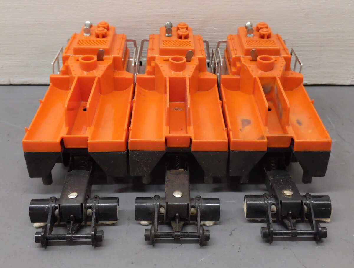 Lionel Vintage O Motorized Track Cleaner Cars #3927 [3] EX/Box