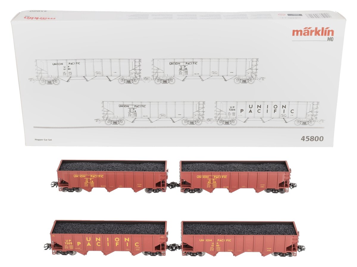 Marklin 45800 Union Pacific HO Gauge Freight Car Set NIB