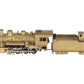 TID Trains, Inc. HO BRASS D&RGW C-48 2-8-0 Steam Locomotive & Tender -Unpainted EX/Box