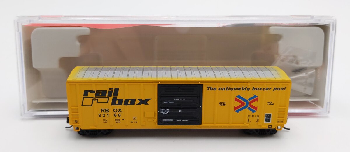 InterMountain 67502-18  N Scale Railbox Boxcar #32168 LN/Box