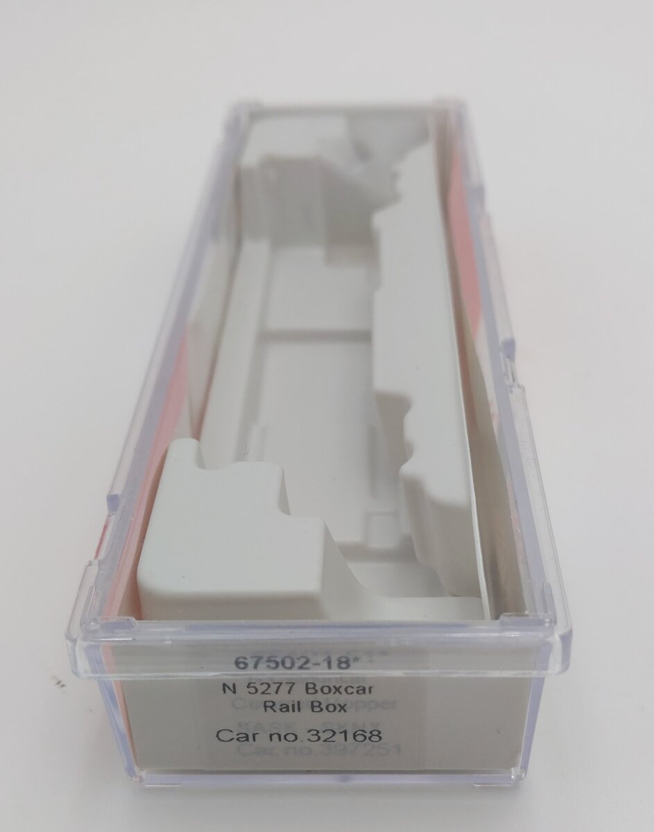 InterMountain 67502-18  N Scale Railbox Boxcar #32168 LN/Box