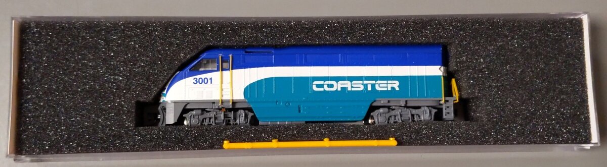 Athearn 10016 N Scale Coaster F59PHI Diesel Locomotive #3001 LN/Box