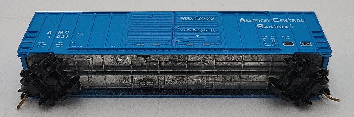 Roundhouse 8282 N Scale Amador Central Railroad Boxcar #1031 LN/Box