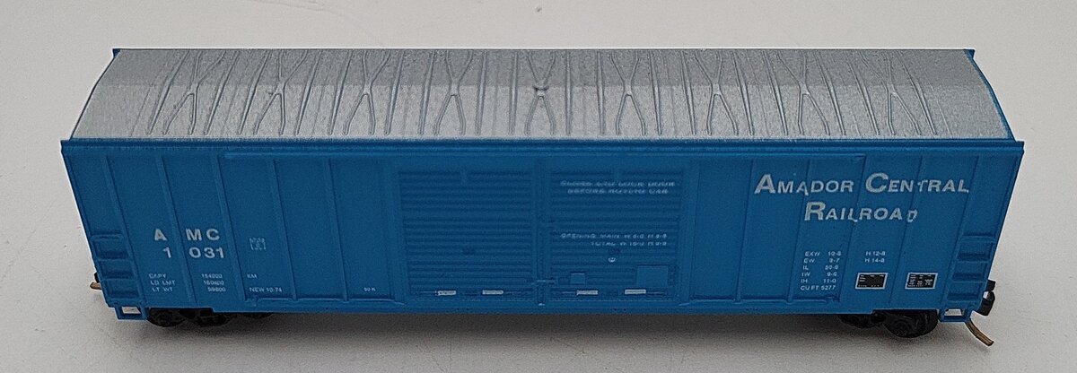 Roundhouse 8282 N Scale Amador Central Railroad Boxcar #1031 LN/Box