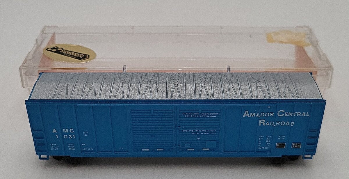 Roundhouse 8282 N Scale Amador Central Railroad Boxcar #1031 LN/Box