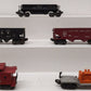 Lionel Vintage O Freight Cars: 3456, 3469, 6456-25, 3620, 6357 [5] VG
