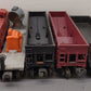 Lionel Vintage O Freight Cars: 3456, 3469, 6456-25, 3620, 6357 [5] VG
