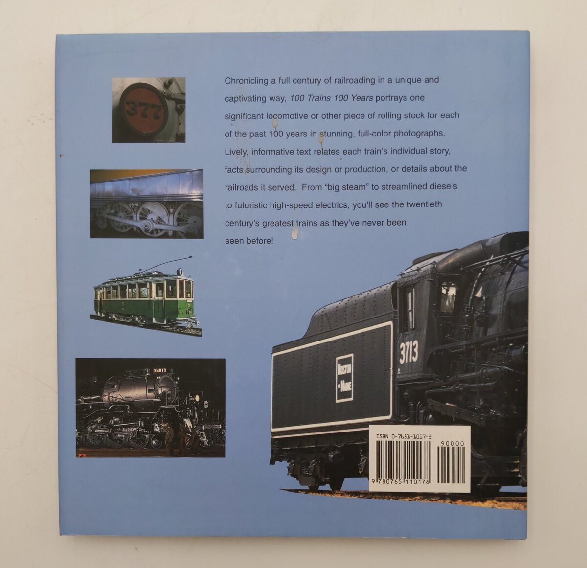 100 Trains 100 Years Hardcover Book By Fred Winkowski & Frank D. Sullivan EX