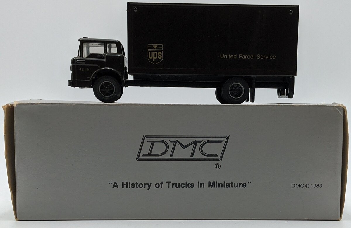 DeHanes 105 1:55 Scale Diecast UPS Ford C Box Van NIB