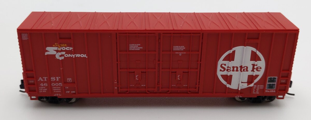 InterMountain 6133006-01 N Scale ATSF Double Door Boxcar #46005 LN/Box
