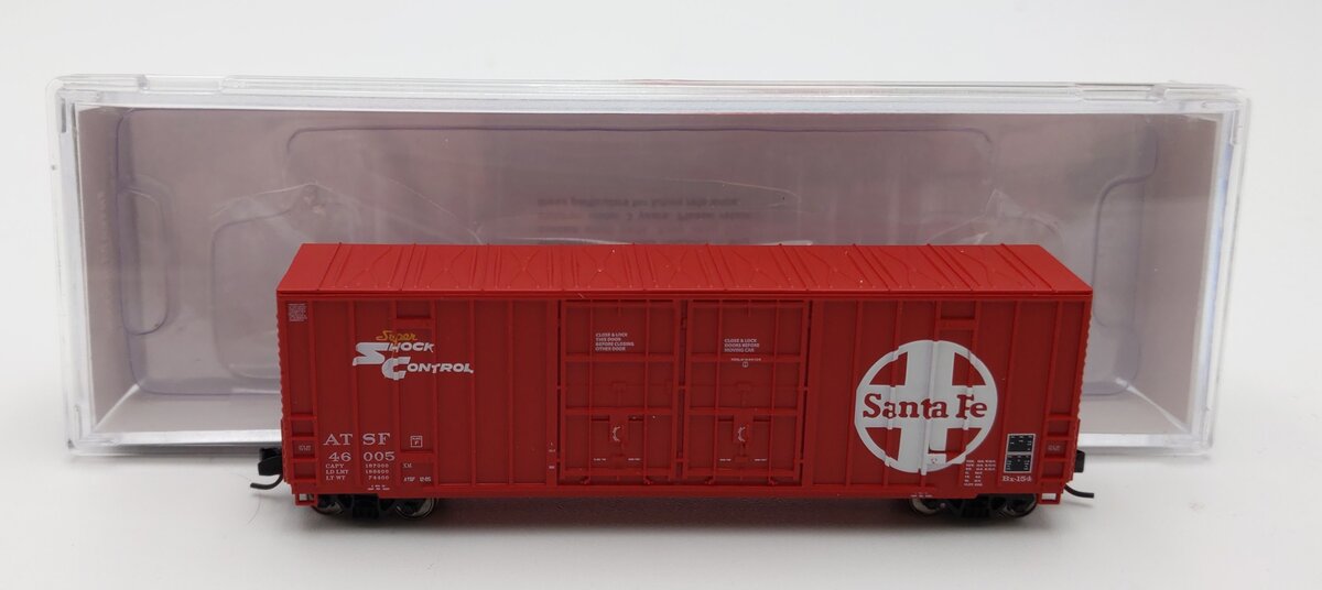 InterMountain 6133006-01 N Scale ATSF Double Door Boxcar #46005 LN/Box