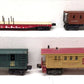 Lionel & Other O Scale Assorted Freight & Passenger Cars [4] VG