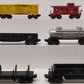 Lionel Vintage O Freight Cars: 3461, 3469X, 6465, 6656, 6462, 6257 [6] VG