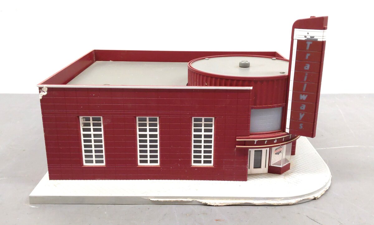MTH 30-9070 O Trailways Bus Station without Bus VG