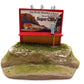 Lionel 6-21273 AT&SF Operating Man on Billboard Sign VG