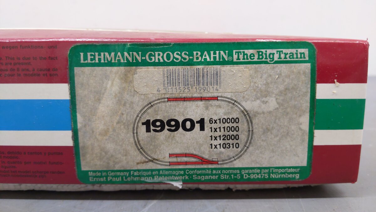 LGB 19901 G Scale Expansion Track Set EX/Box
