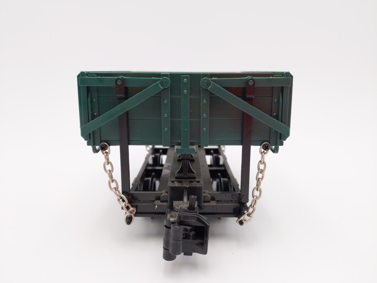Bachmann 92502 G Scale Assembled 4-Wheel Side-Dump Mining Car EX