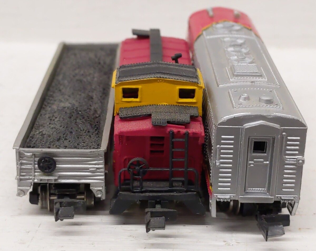 Bachmann 50-4300 Santa Fe Highballer N Gauge Diesel Starter Train Set VG/Box