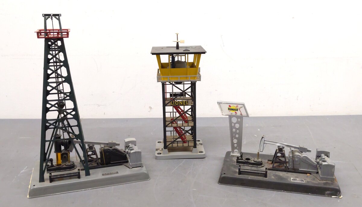 Lionel O Gauge Assorted Accessories: 6-2318, 6-12945, 6-14081 [3] VG